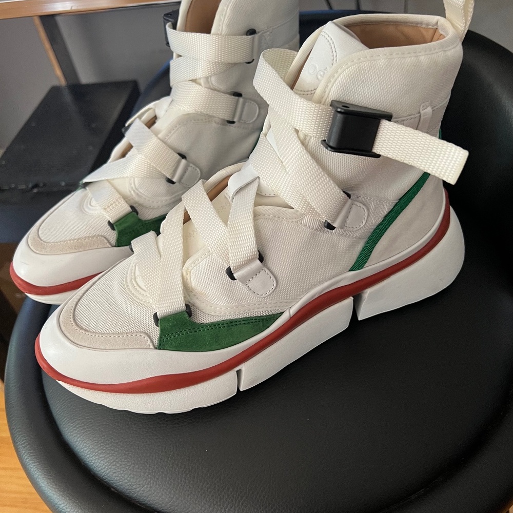 Chloe Sonnie high top sneakers sz39